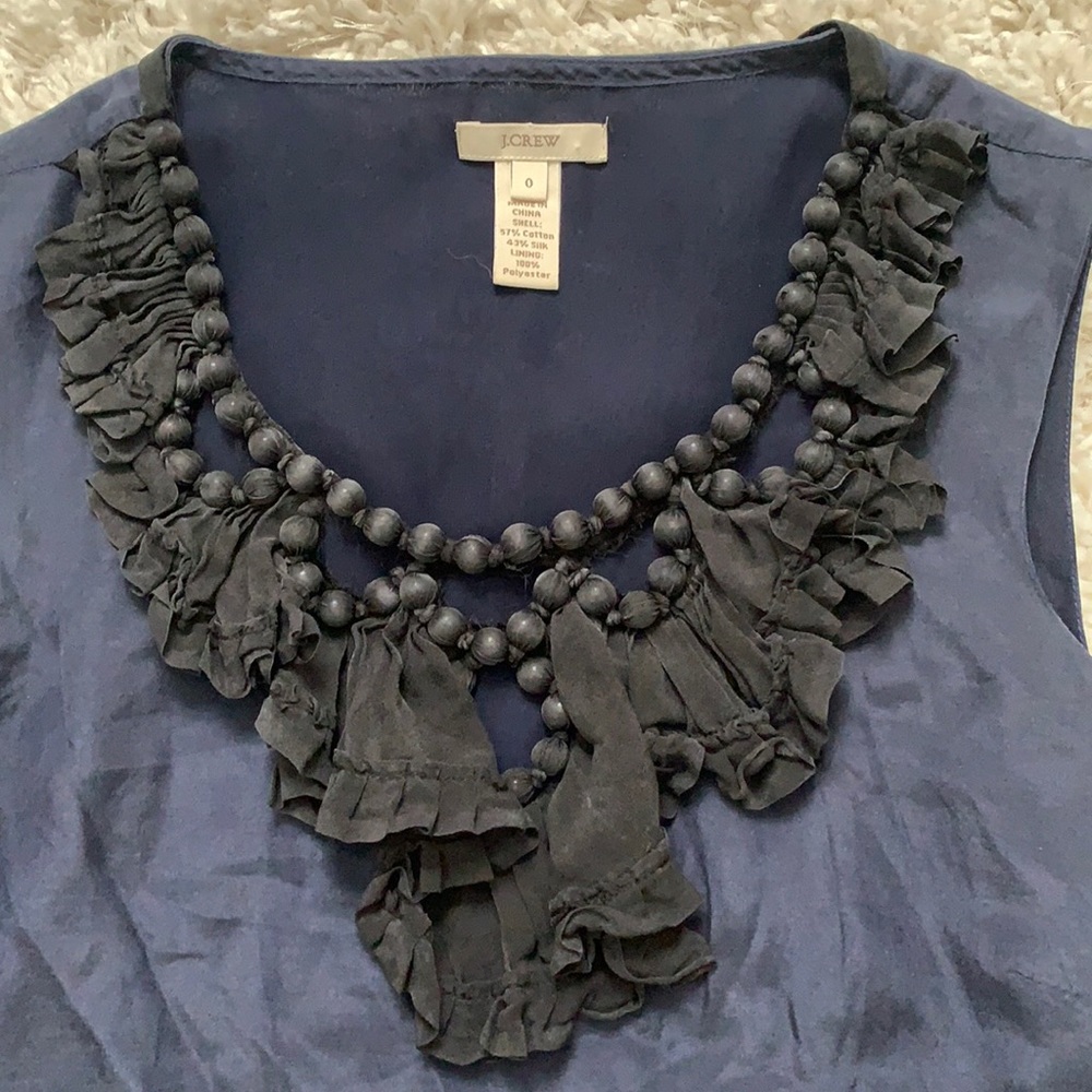 J.CREW sleeveless blouse - Picture 6 of 7